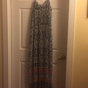 Pleated summer dress